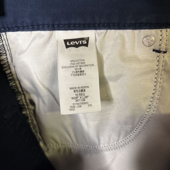 Levi's Blue Slim  511 Jeans Classic Style 28/29 - Picture 5 of 8